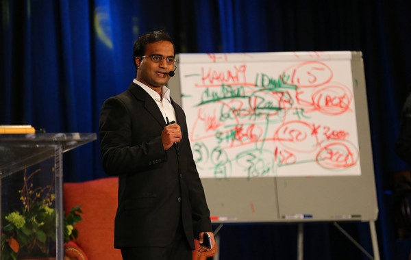 Praveen Narra speaking about Inspiration