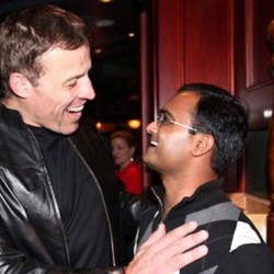 Praveen Narra with Tony Robbins