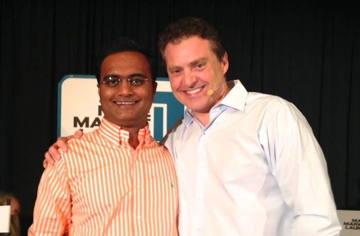 Praveen Narra with Marketing Expert, Mike Koenigs