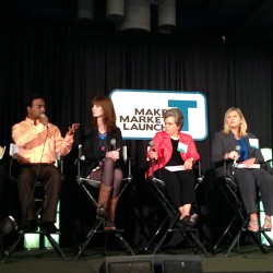 Praveen Narra sharing his thoughts in a Panel