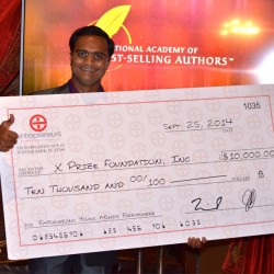 Successonomics Book Raised $10,000 for X Prize Education Fund