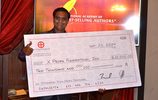 Successonomics Book Raised $10,000 for X Prize Education Fund