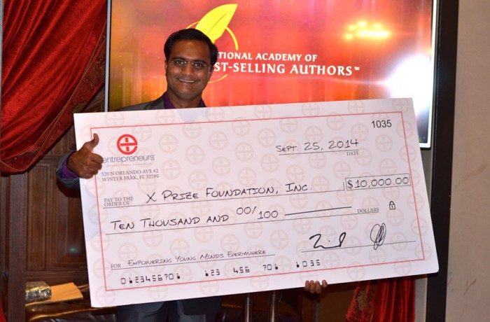 Successonomics Book Raised $10,000 for X Prize Education Fund