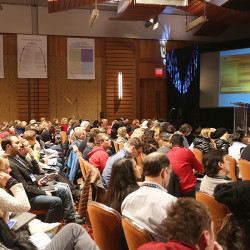 Praveen Narra speaking at a Financial Seminar in Whistler