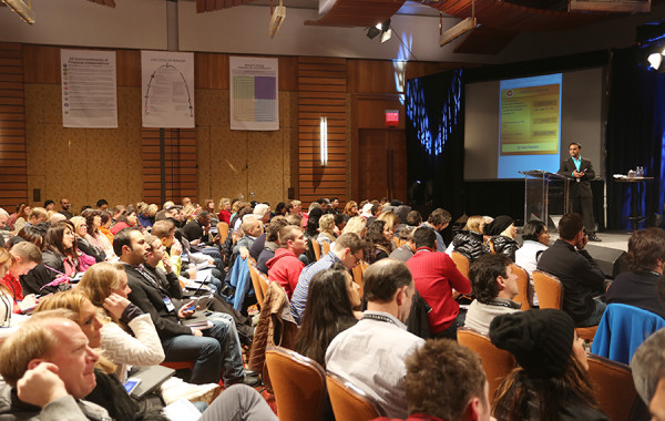 Praveen Narra speaking at a Financial Seminar in Whistler